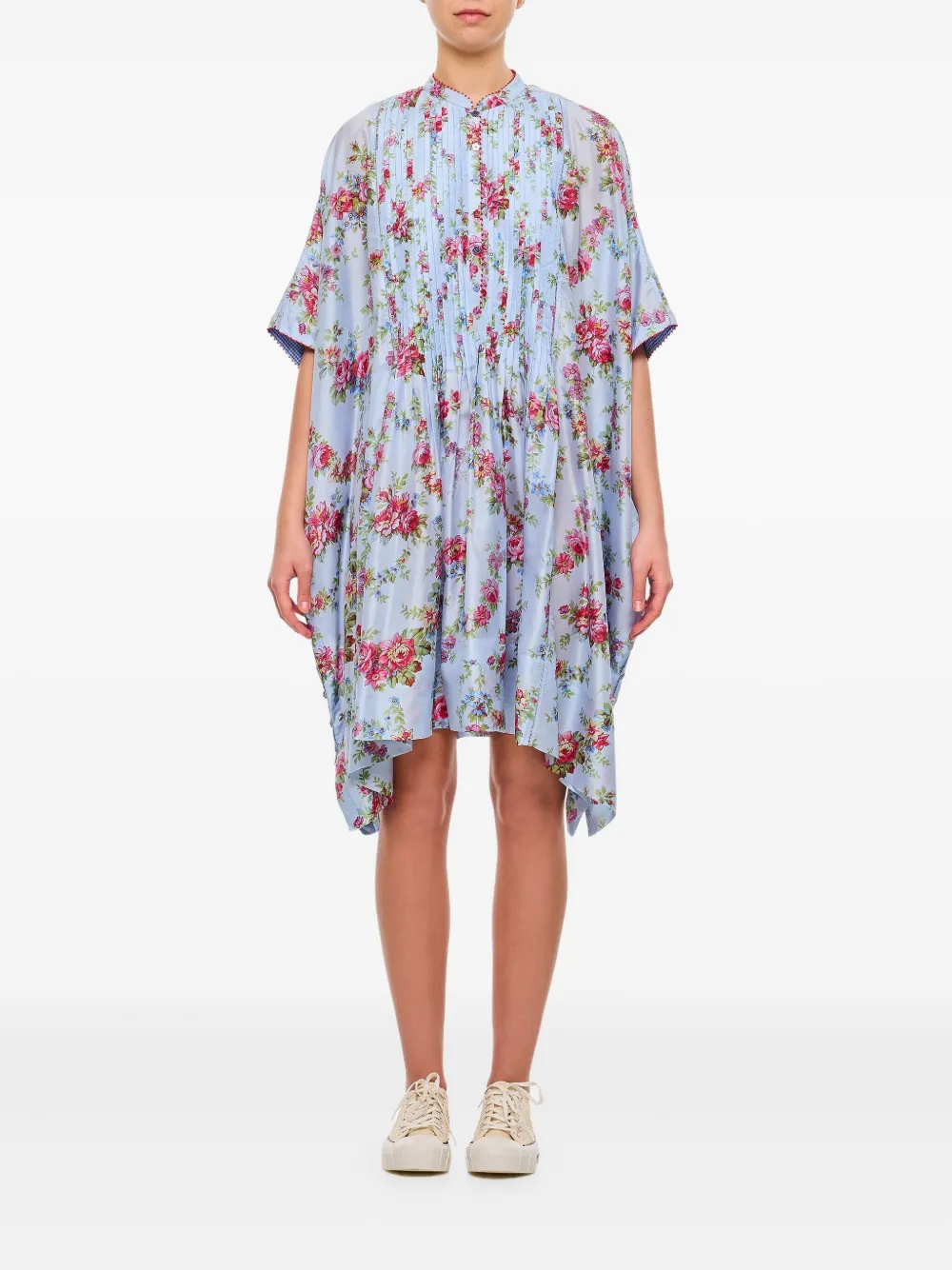 floral-print dress