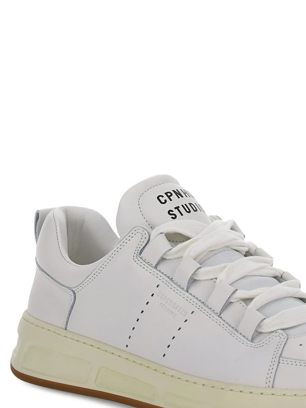 Copenhagen leather low-top sneakers White