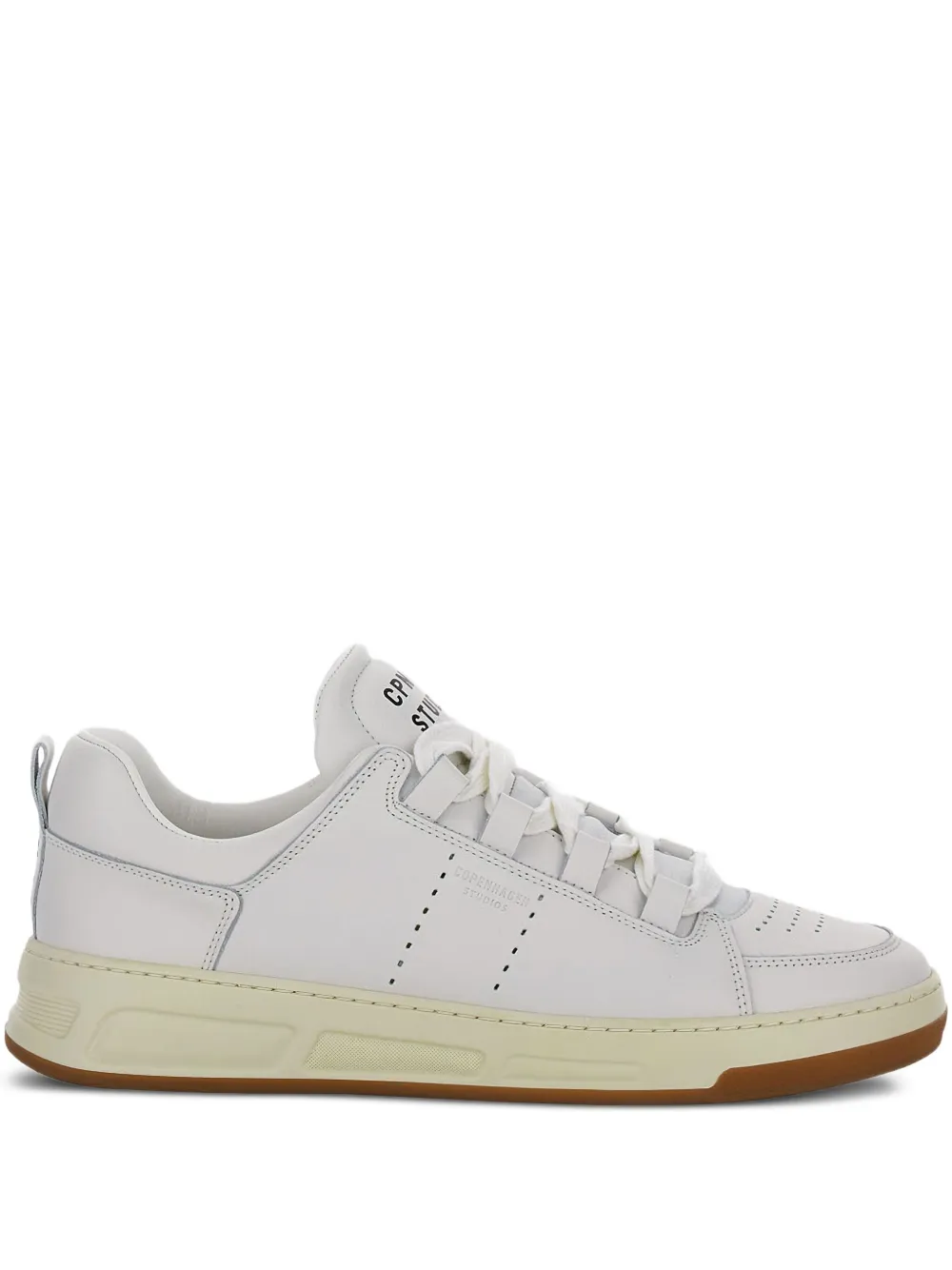 Copenhagen leather low-top sneakers White