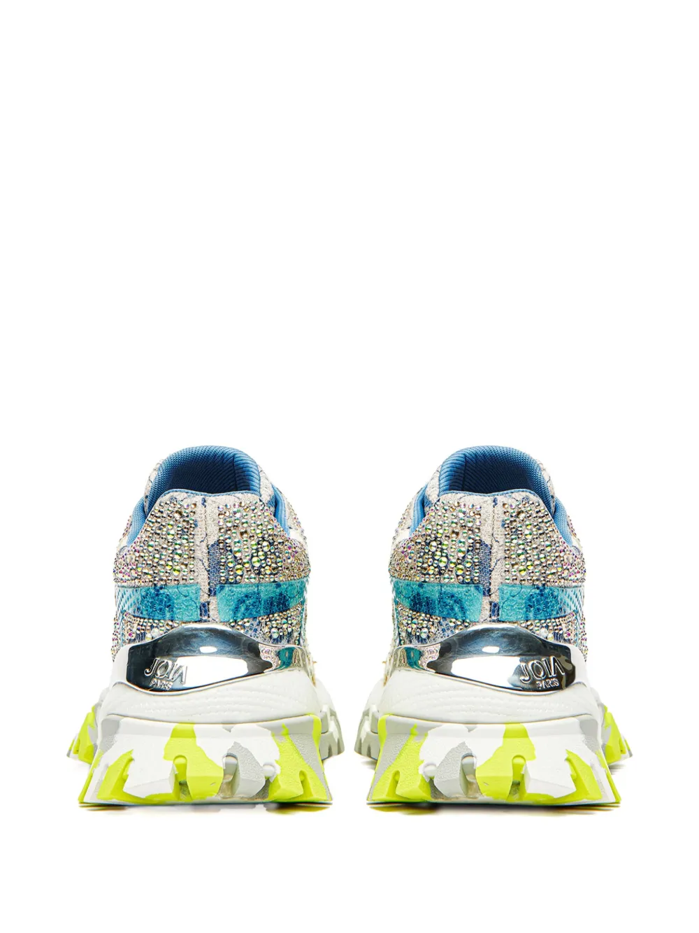 AMI Paris rhinestone-embellished sneakers Grey
