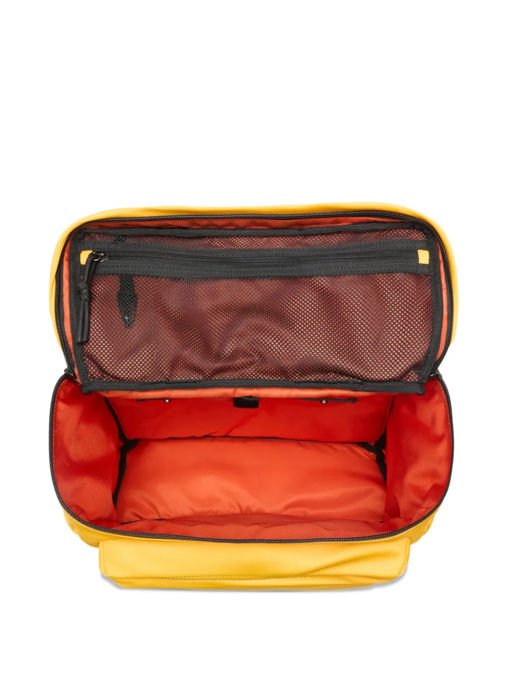 Done Spacious Yellow Backpack With Adjustable Straps