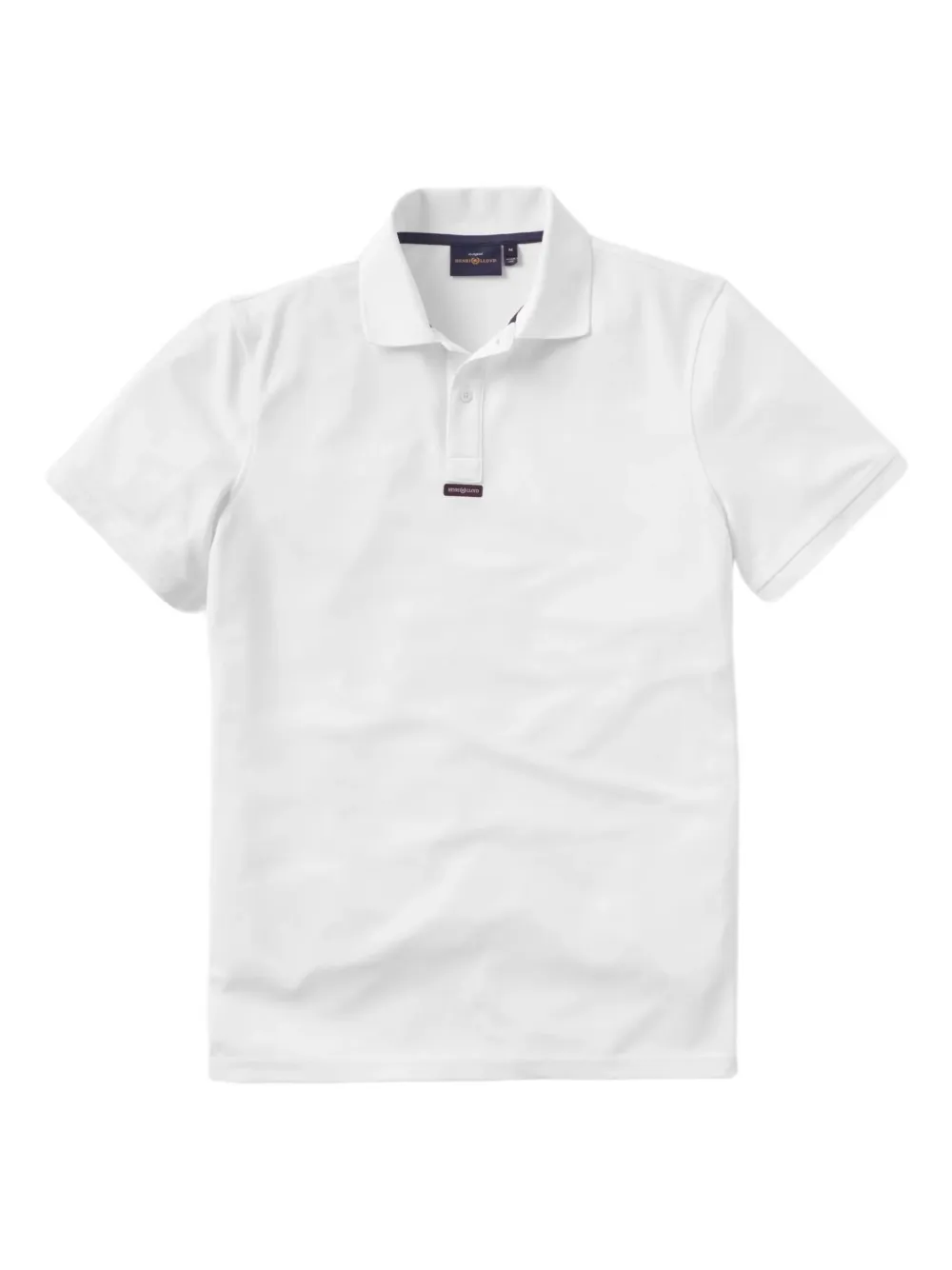 logo-embroidered polo shirt