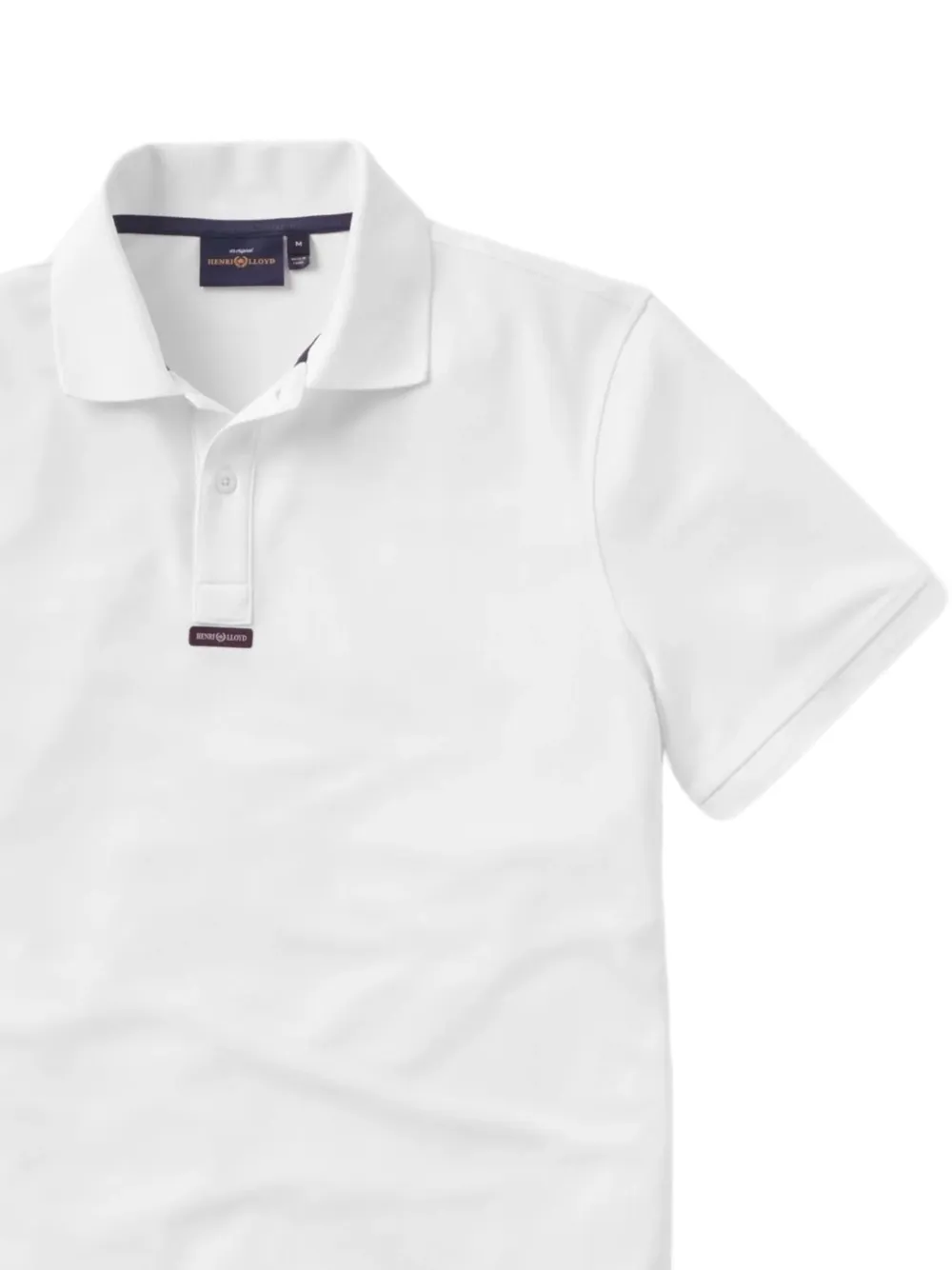 Henri Lloyd Poloshirt met geborduurd logo - Wit