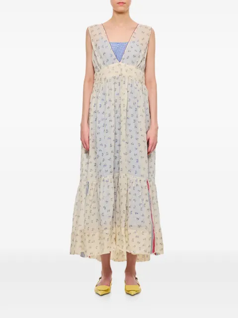 Pero floral-print midi dress