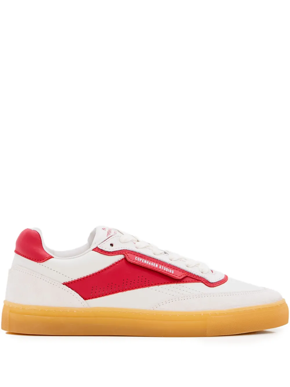 Copenhagen panelled low-top sneakers White