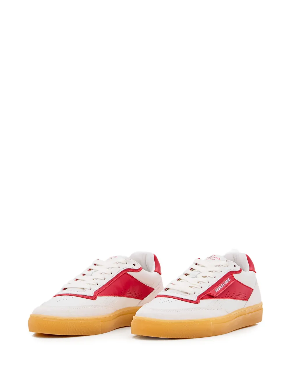 Copenhagen panelled low-top sneakers White