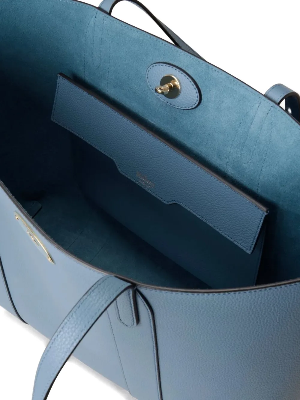 Mulberry Bayswater leren shopper Blauw