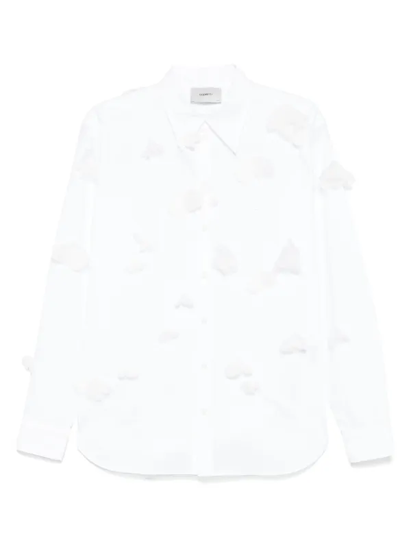 Coperni Butterfly Shirt in White