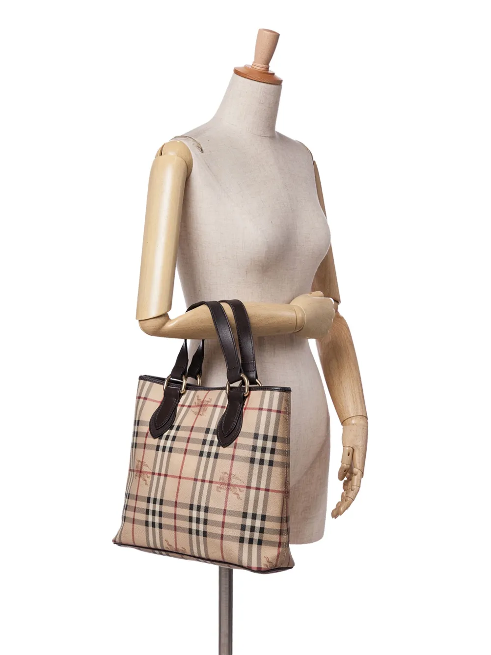 Burberry Pre-Owned 2000-2017 Haymarket Check Coated Canvas tote bag | Pre-Owned | Image 2