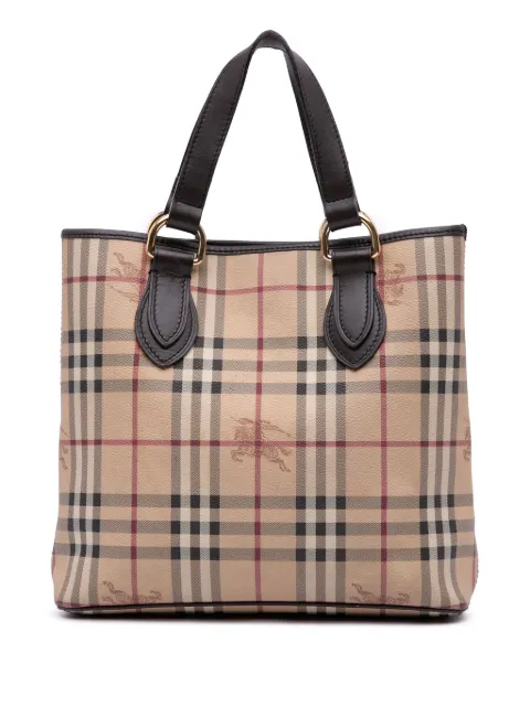 Burberry Pre-Owned tote Haymarket Check Coated Canvas 2000-2017
