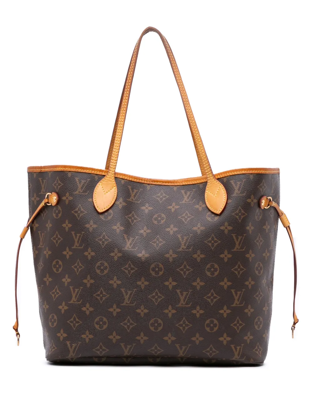 Louis Vuitton Pre-Owned 2015 Monogram Neverfull MM Handtasche | Braun | Image 1
