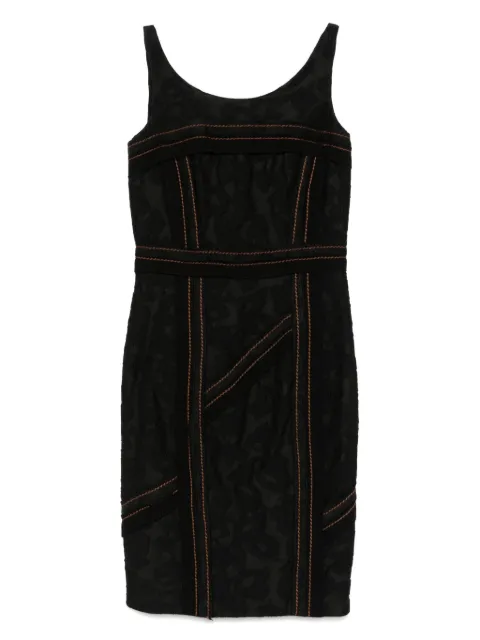 Prada Pre-Owned embroidered midi dress