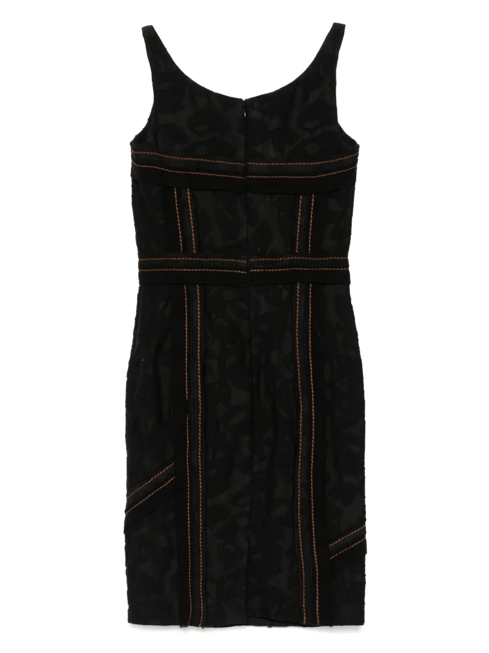 Prada Pre-Owned embroidered midi dress | Image 2