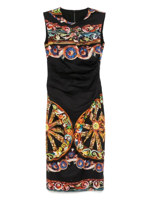 Dolce & Gabbana Pre-Owned فستان ميدي بطبعة