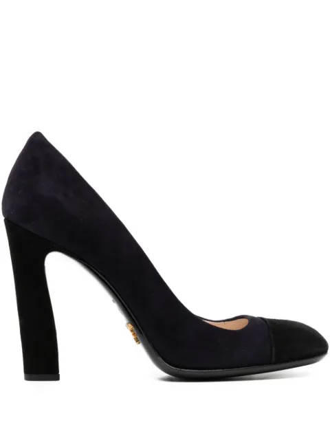 Prada Pre-Owned 100mm square-toe pumps