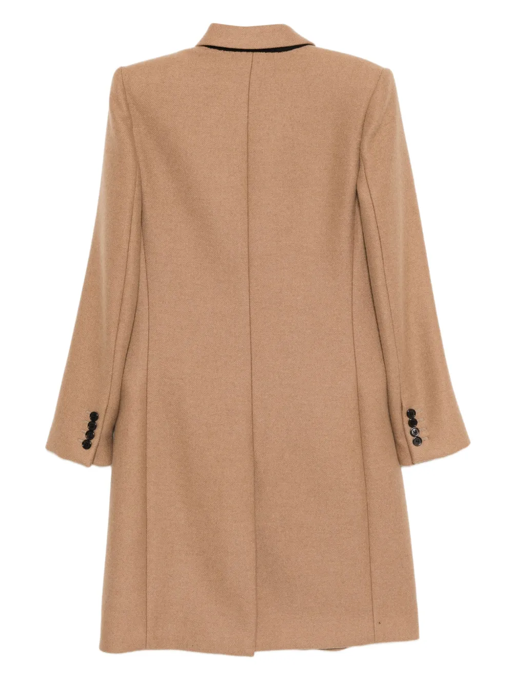Saint Laurent Pre-Owned jas met knoopsluiting - Bruin