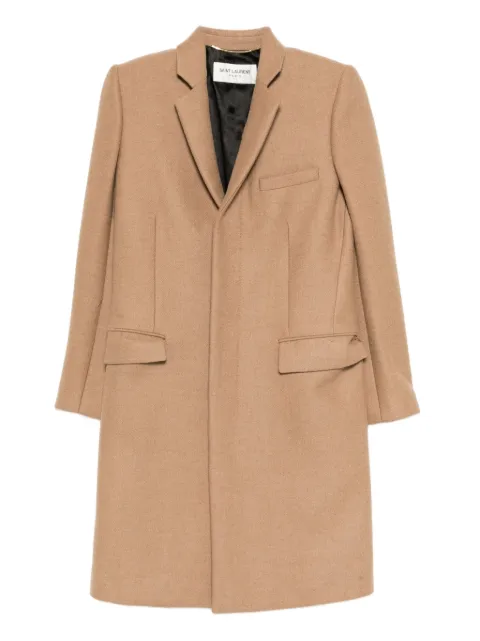 Saint Laurent Pre-Owned button fastening coat