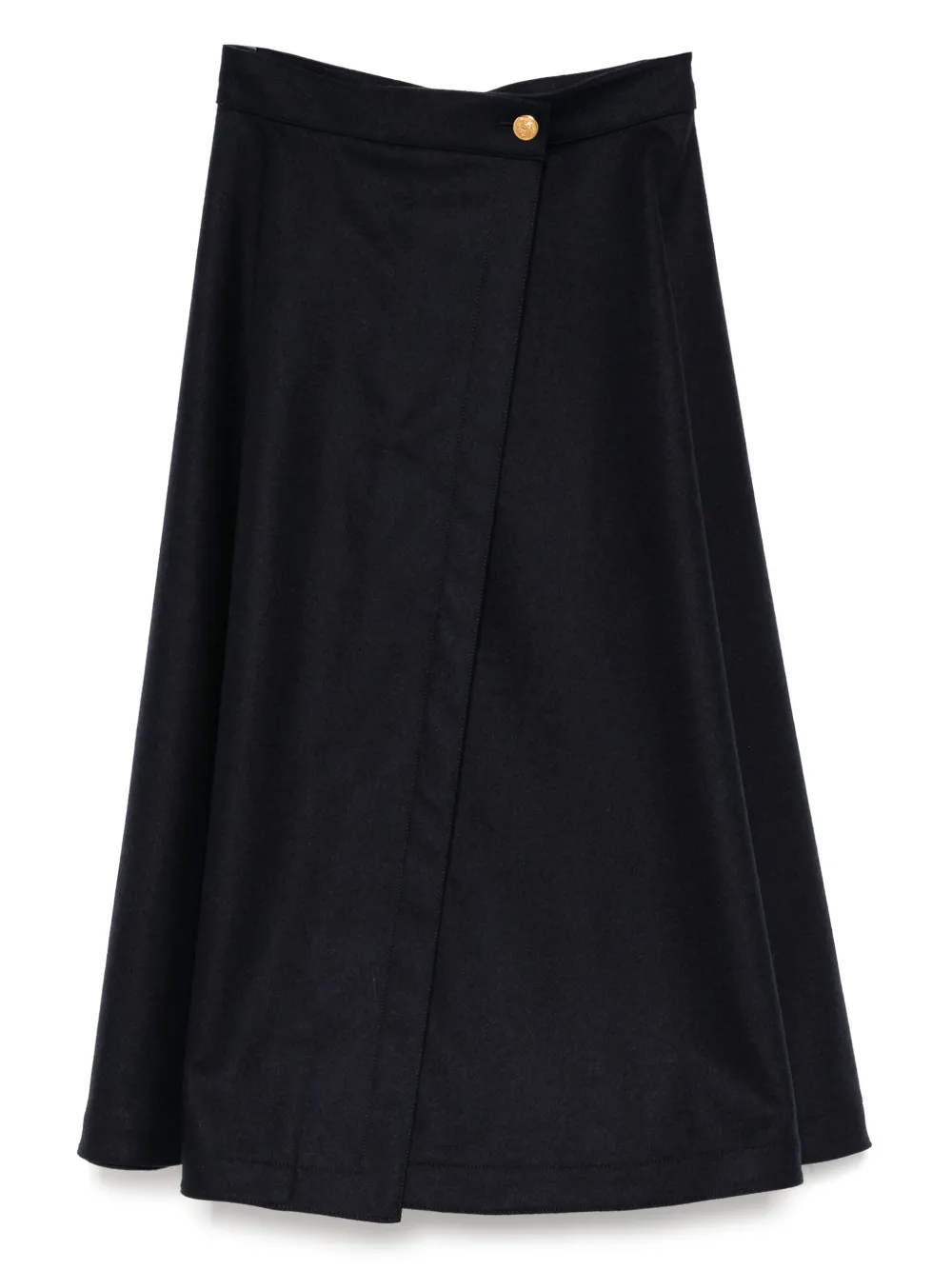 Céline Pre-Owned wool skirt - ブルー Céline Pre-Owned wool skirt - ブルー