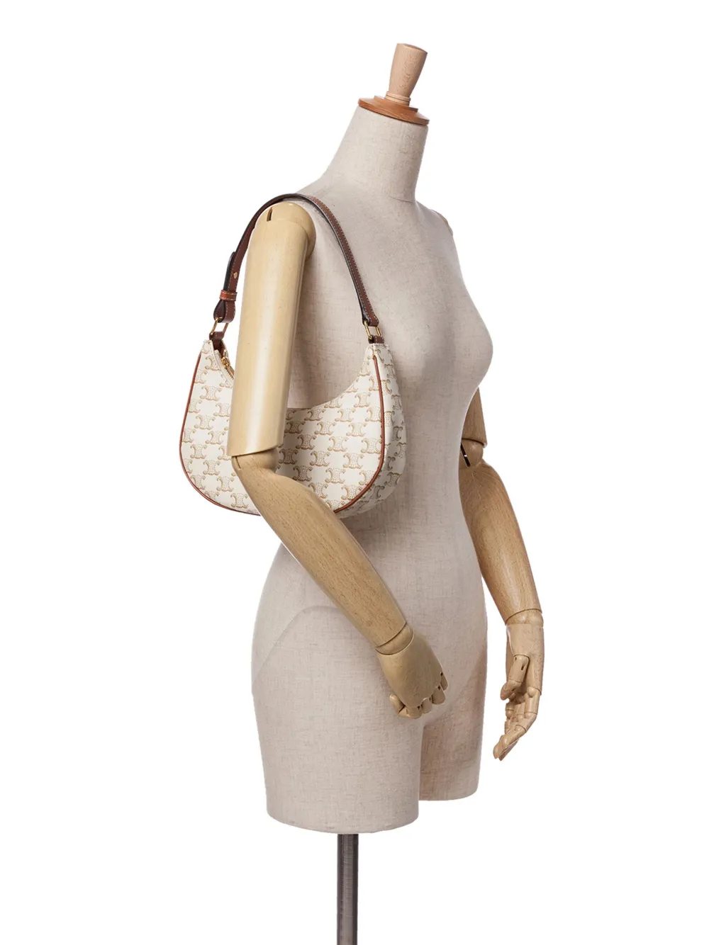 Céline Pre-Owned 2022 Triomphe Coated Canvas Ava shoulder bag | Pre-Owned | Image 2