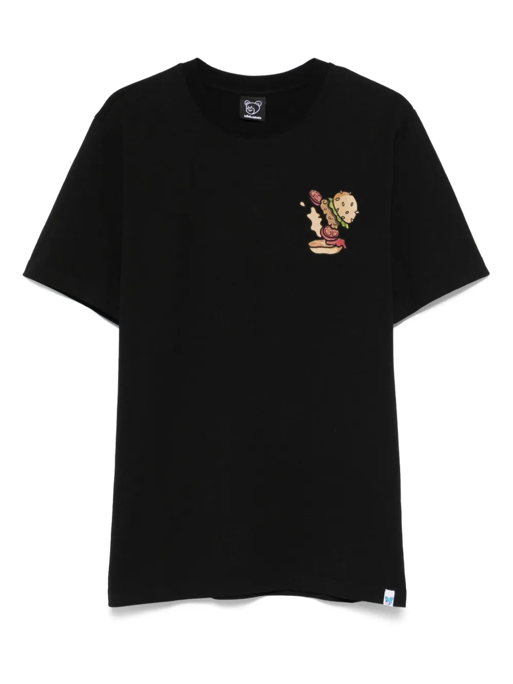 INBETWEENERS playera Burger Verse | negro | Image 1