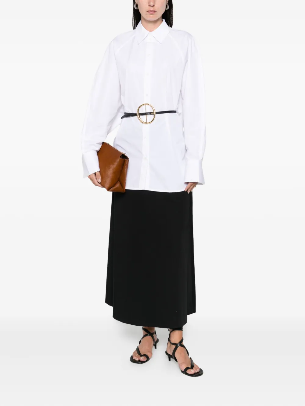 TOTEME Katoenen blouse Wit