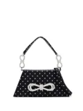MACH & MACH medium Samantha polka-dot pattern tote bag - Black