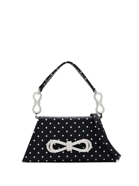 MACH & MACH medium Samantha polka-dot pattern tote bag