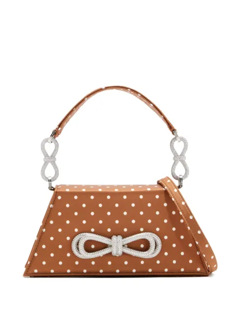 MACH & MACH Samantha crystal-embellished satchel