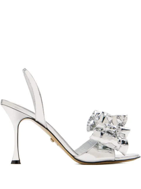 MACH & MACH 95mm Le Cadeau ruffle-bow sandals