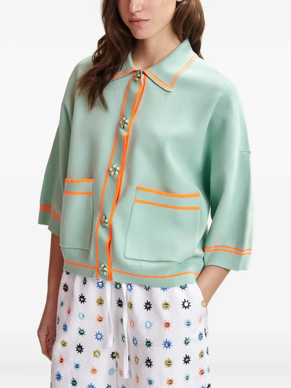 Essentiel Antwerp Ilaria cardigan Groen