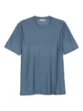 Canali cotton jersey T-shirt - Blue
