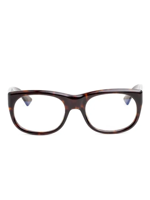 Saint Laurent Eyewear tortoiseshell-effect glasses