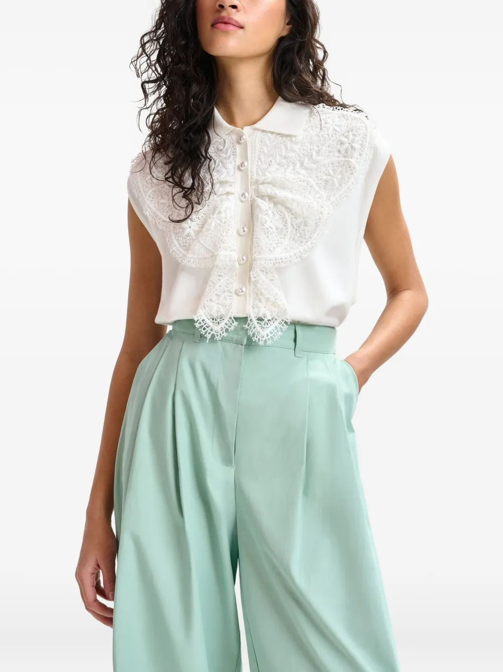 Essentiel Antwerp Ihelly polotop Wit