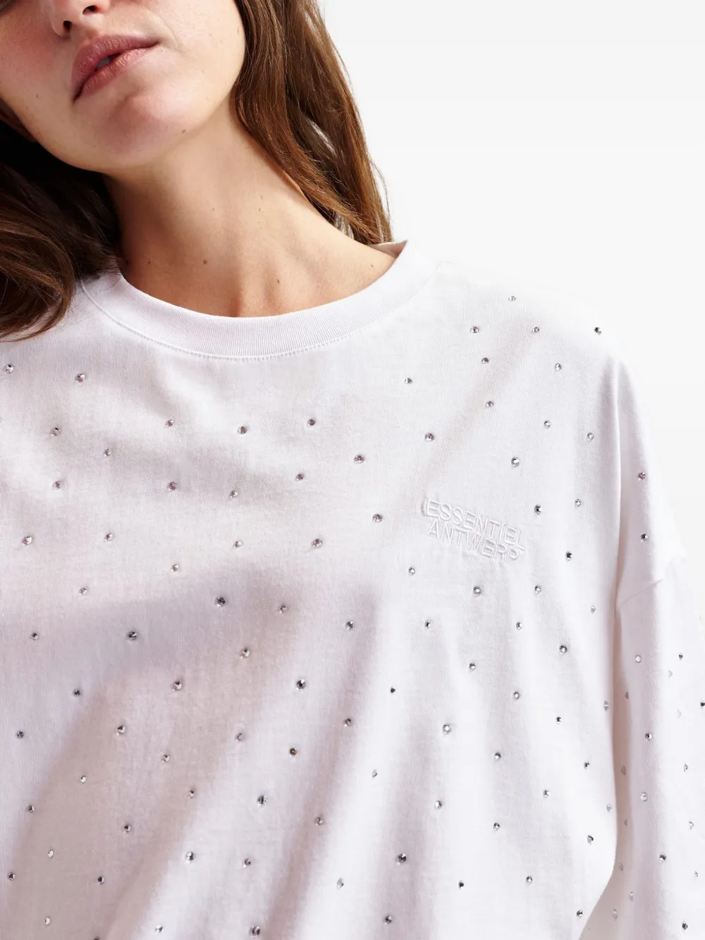 Essentiel Antwerp Ihower T-shirt Wit