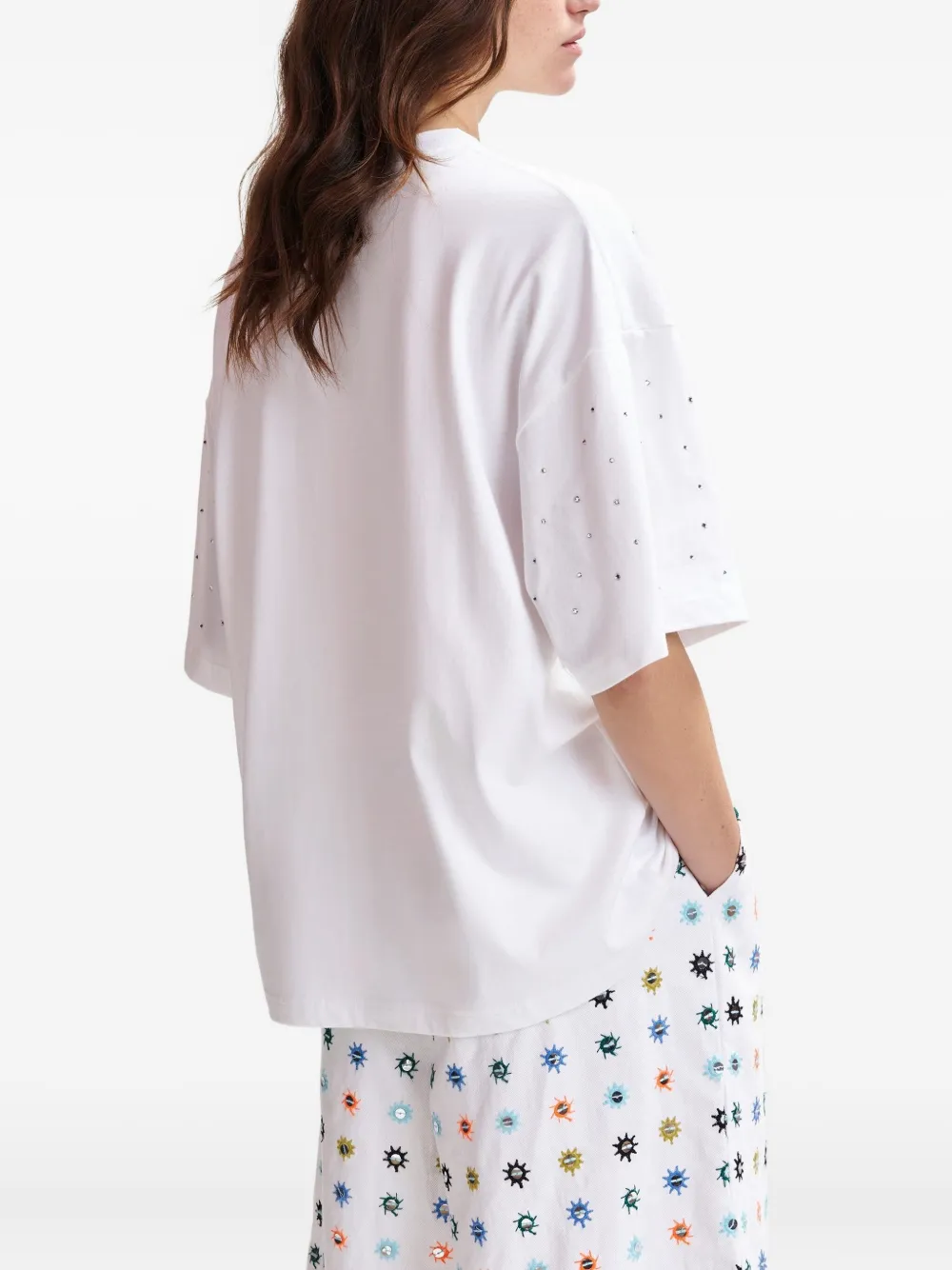 Essentiel Antwerp Ihower T-shirt Wit