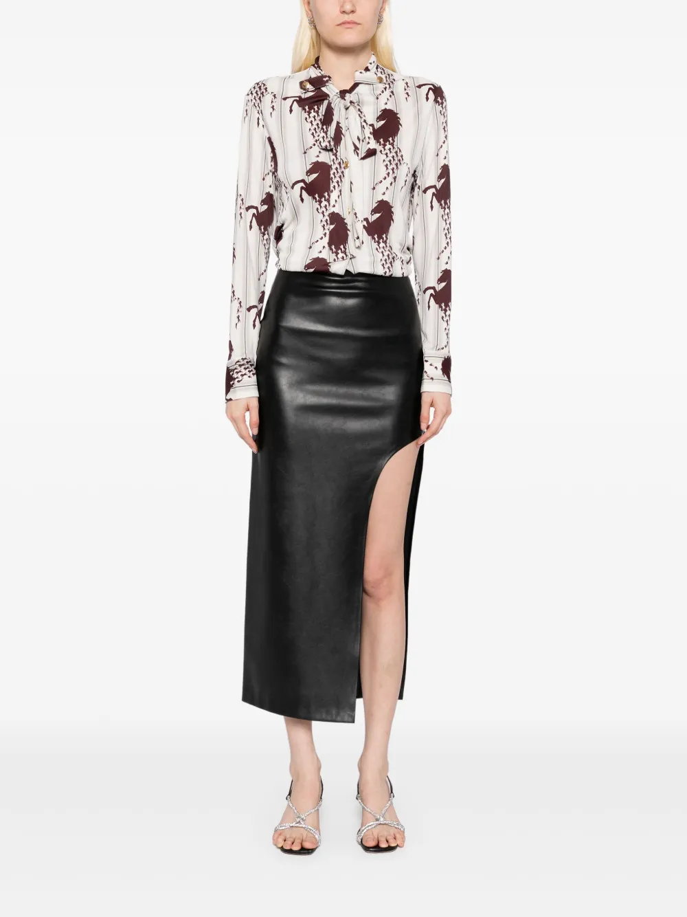 Chloé Pre-Owned horse-printed shirt | Image 2