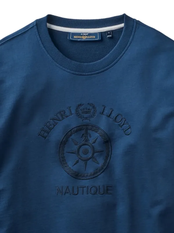 Henri Lloyd logo-embroidered Sweatshirt Blue FARFETCH PH