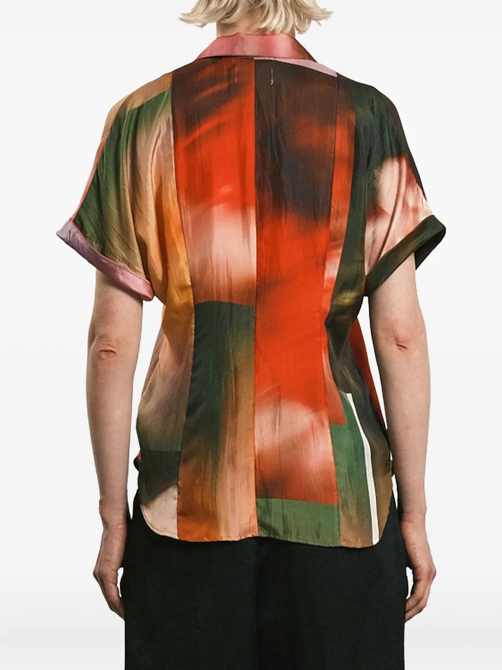 Tanaka abstract-print camp-collar shirt | Shirts | Image 2