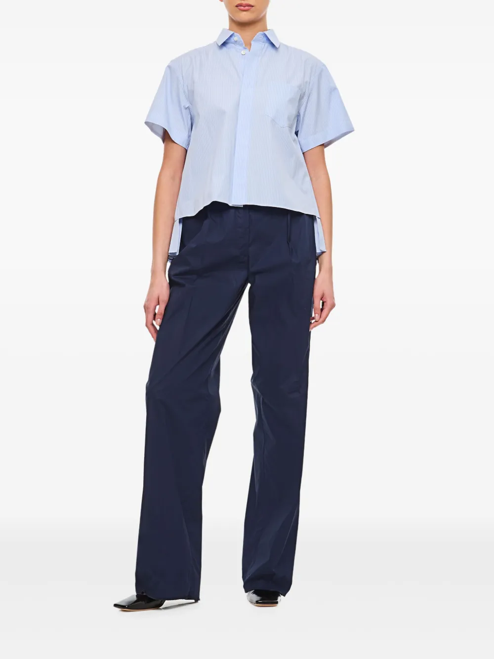 THELATEST high-waisted trousers - Blauw
