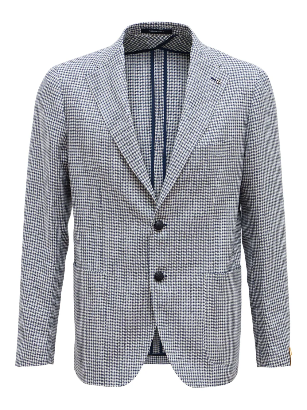 Tagliatore check-pattern blazer | Blue | Image 1