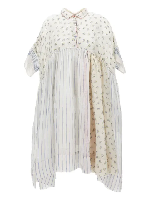Pero floral-print shirt dress