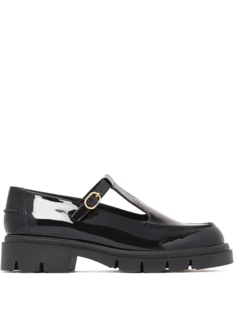 amato daniele leather ballet flats