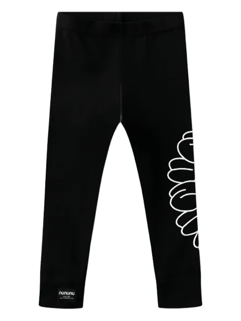 Nununu elasticated floral track pants