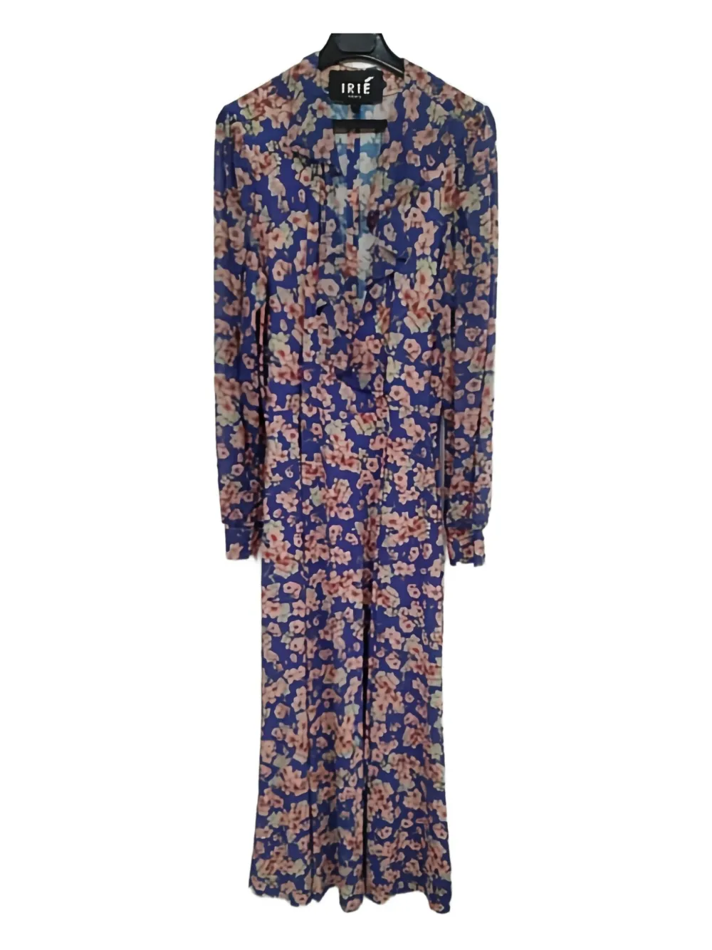 Irie' floral-print dress - Blu