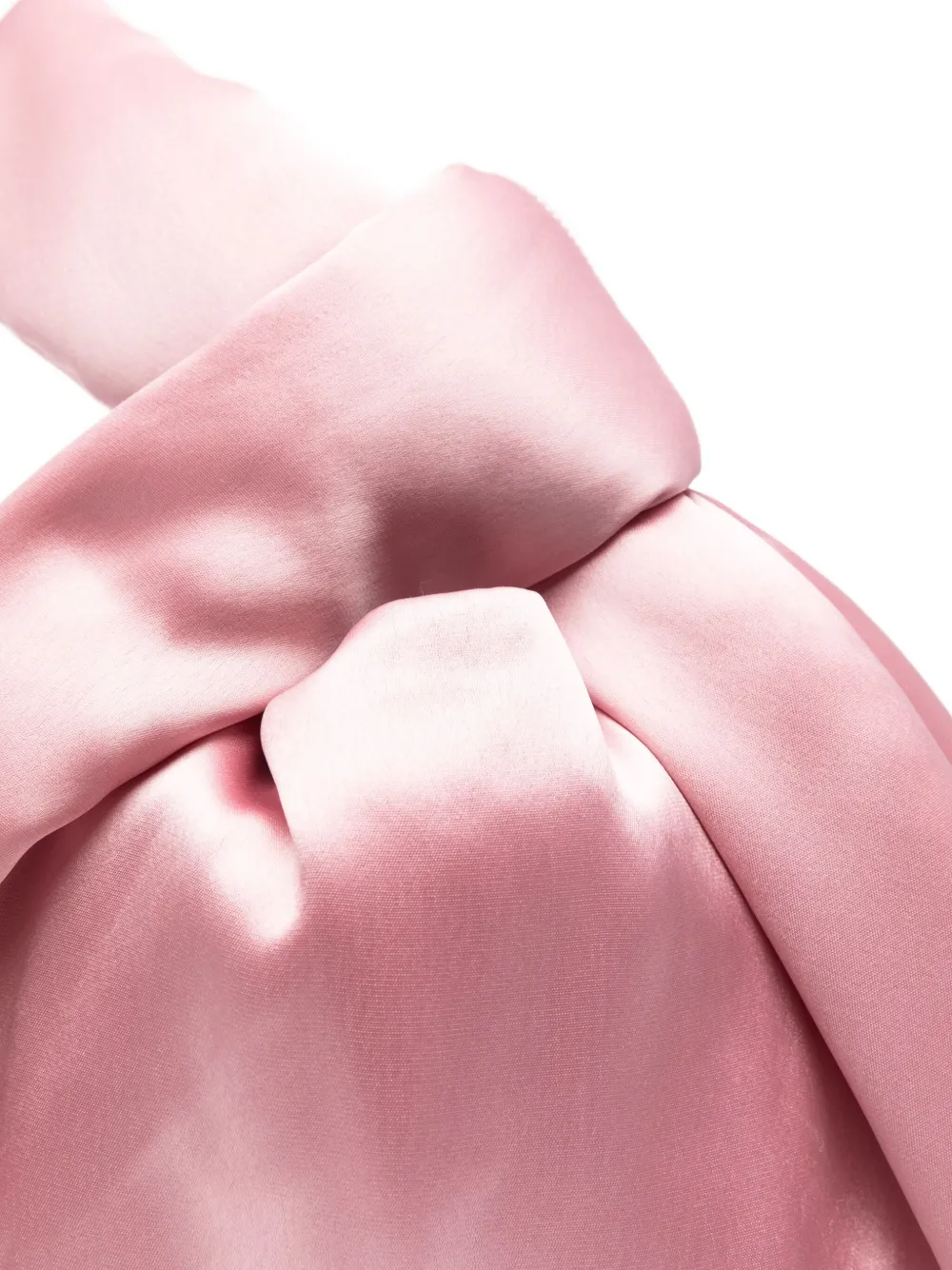 Nanushka Jen satin tote bag Roze