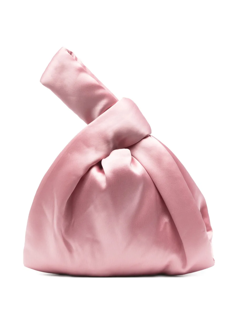 Nanushka Jen satin tote bag Roze