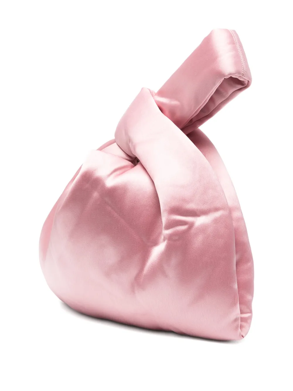 Nanushka Jen satin tote bag Roze