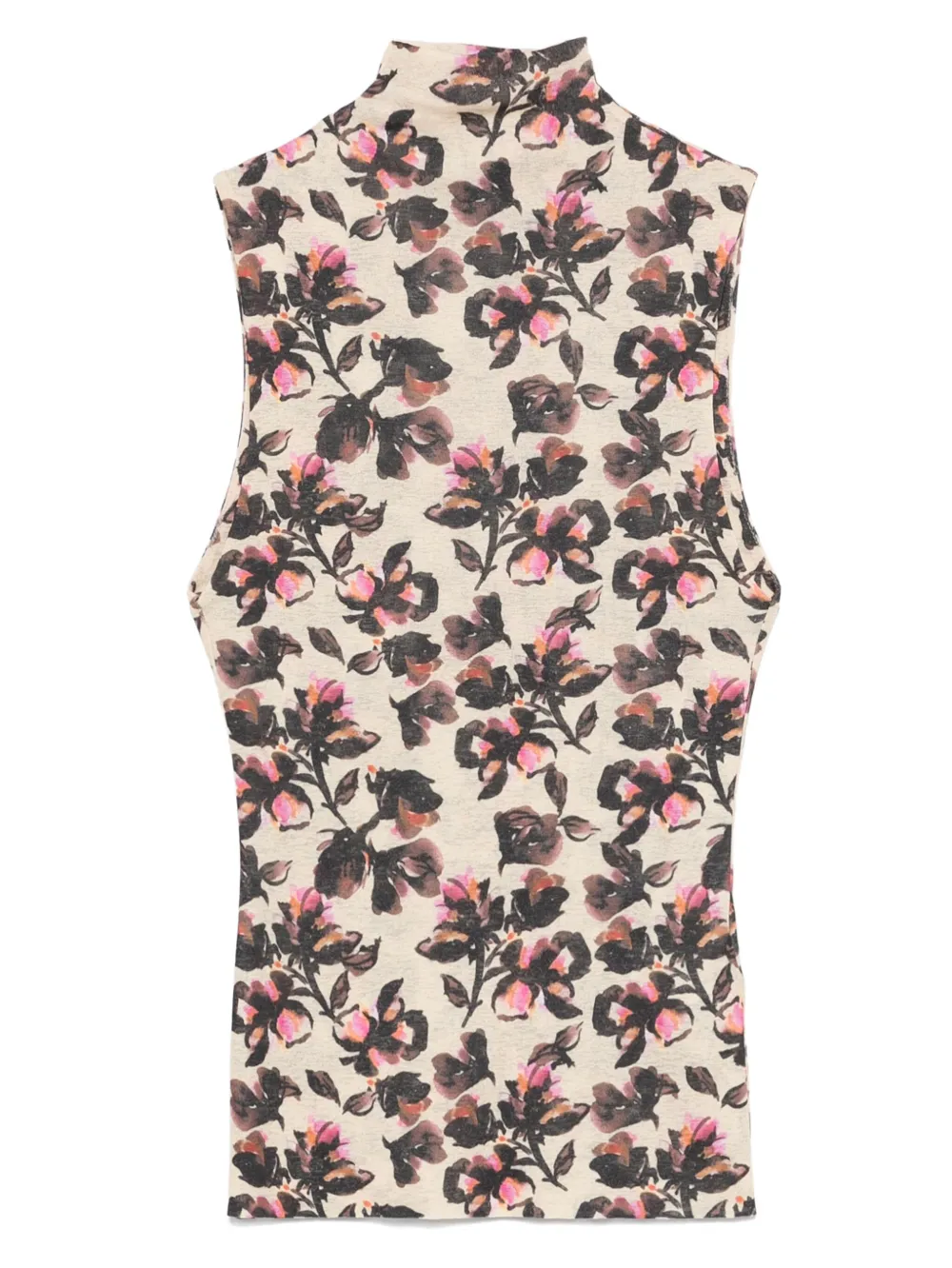 Nanushka Coltrui met bloemenprint Beige