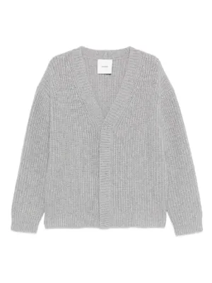 ⭐︎セール⭐︎ nanushka ビッグシルエットざっくりニットカーディガン ジュノア JUNOAH ざっくりニットカーディガン （ブラウン