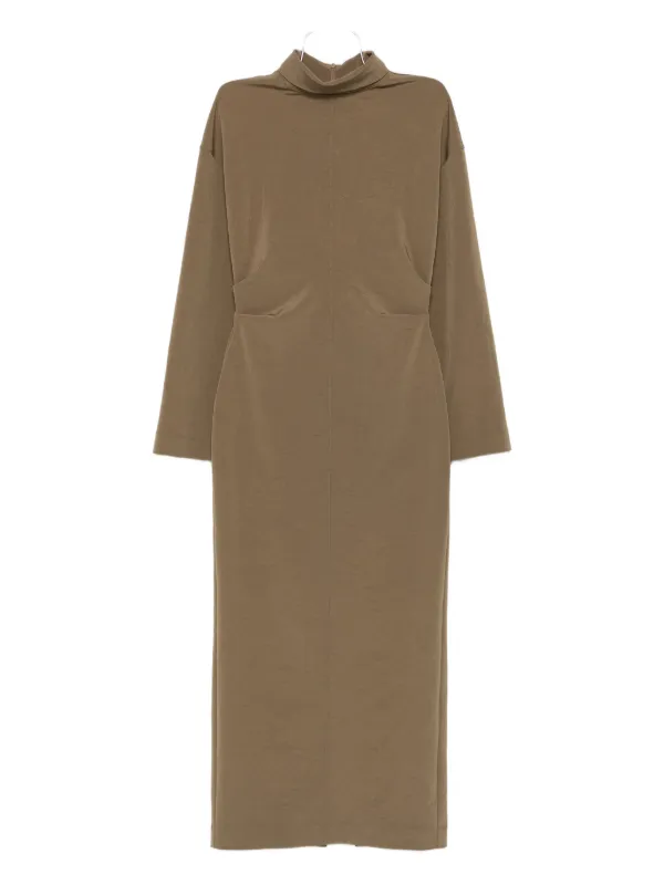 nanushka midi dress Peregrine - Cowl-Neck Satin Midi Dress